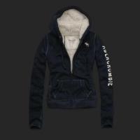 dames abercrombie fitch fleece hooded outwear zip logo Store Utrecht r56cn143